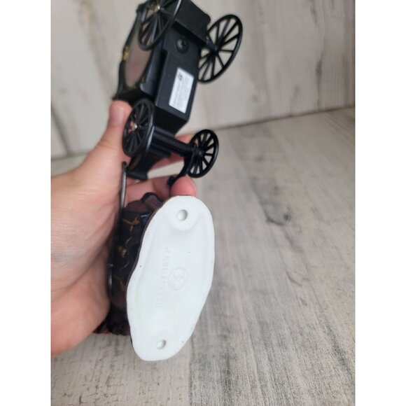 Dept 56 58574 Horse Drawn Hearse dickens village accessory xmas - Picture 9 of 10